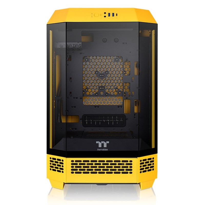 Thermaltake The Tower 300 M-ATX Micro Tower Gaming PC Case - Bumblebee (2 PWM Fans Included) Thermaltake The Tower 300 M-ATX Micro Tower Gaming PC Case - Bumblebee (2 PWM Fans Included)